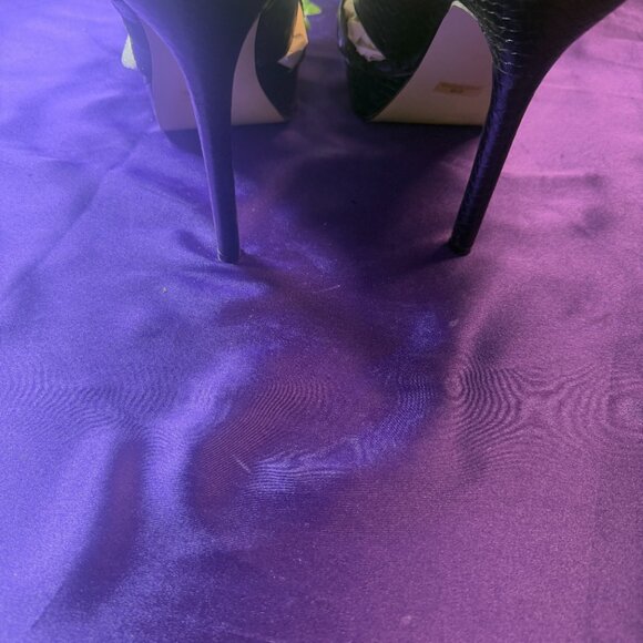 📌Joey O Mary Jane Stiletto  5.5"Heel Open Toe Slip-On Sandals w/ Platform 9.5 M - Picture 4 of 16